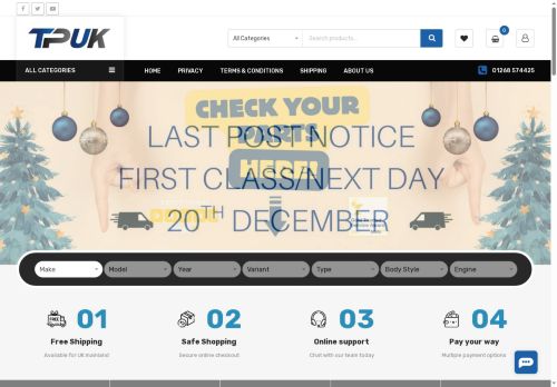 Desktop page screenshot