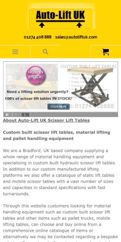 Mobile page screenshot