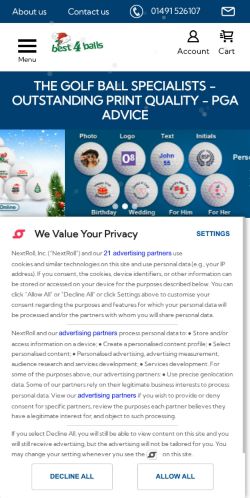 Mobile page screenshot