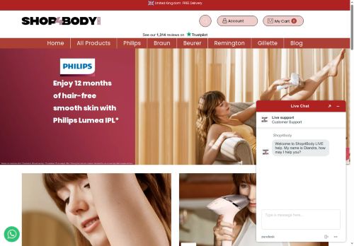 Desktop page screenshot