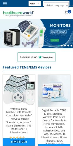 Mobile page screenshot