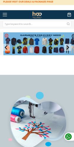 Mobile page screenshot