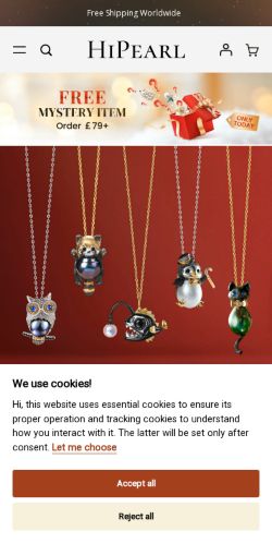 Mobile page screenshot