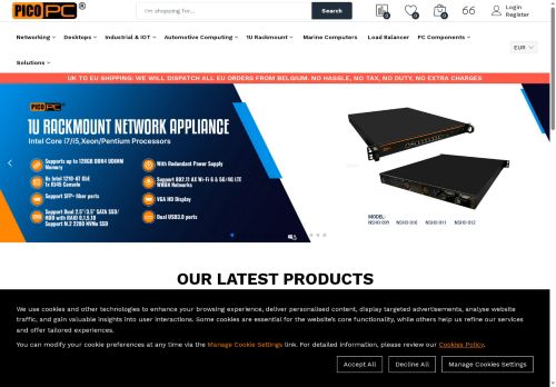 Desktop page screenshot