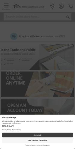 Mobile page screenshot