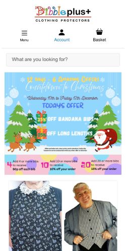 Mobile page screenshot