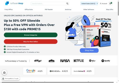 Desktop page screenshot