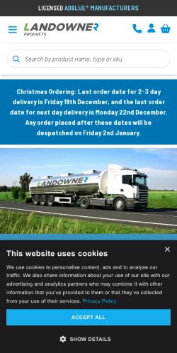 Mobile page screenshot