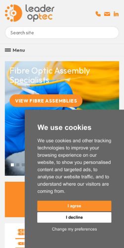 Mobile page screenshot