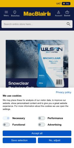 Mobile page screenshot