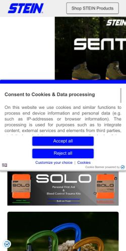 Mobile page screenshot