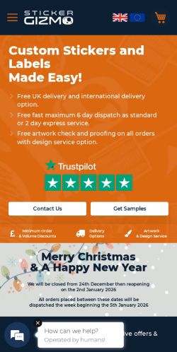 Mobile page screenshot