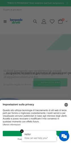 Mobile page screenshot