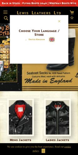 Mobile page screenshot