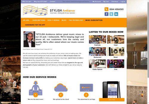 Desktop page screenshot