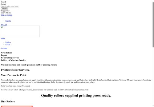 Desktop page screenshot