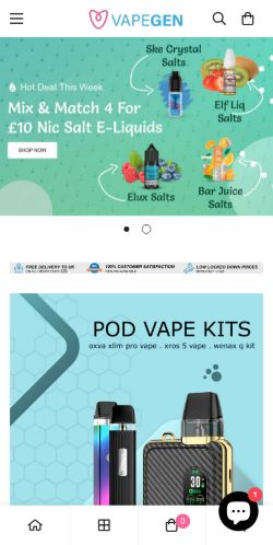 Mobile page screenshot