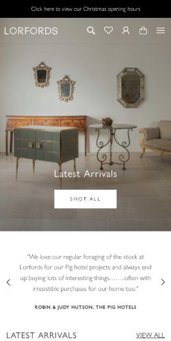 Mobile page screenshot