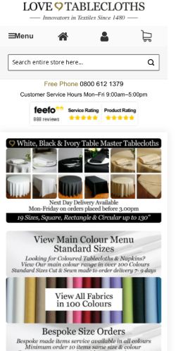 Mobile page screenshot