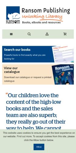 Mobile page screenshot