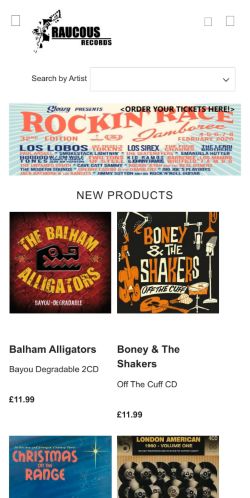 Mobile page screenshot