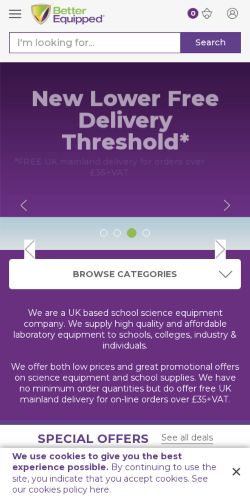 Mobile page screenshot