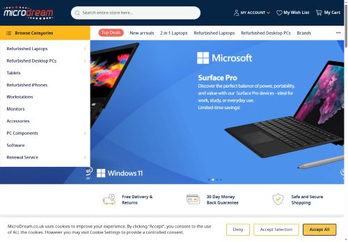 Desktop page screenshot