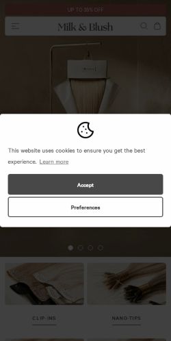 Mobile page screenshot