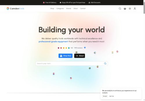 Desktop page screenshot