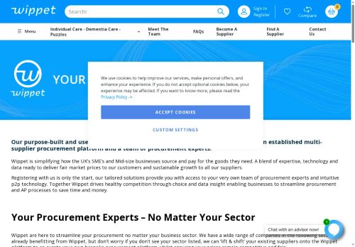 Desktop page screenshot