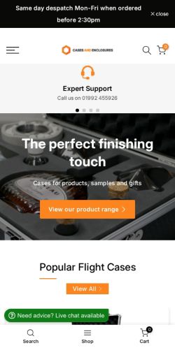 Mobile page screenshot