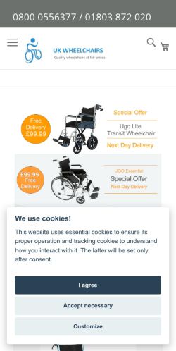 Mobile page screenshot