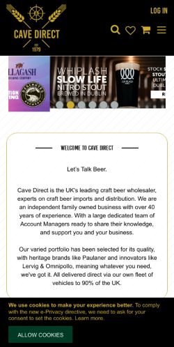 Mobile page screenshot