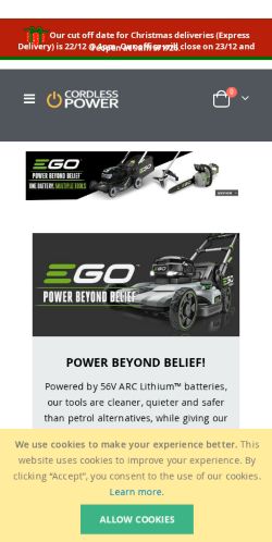 Mobile page screenshot