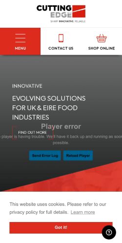 Mobile page screenshot