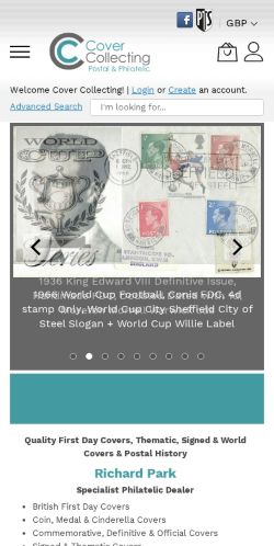 Mobile page screenshot