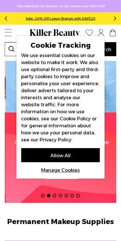 Mobile page screenshot