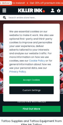 Mobile page screenshot