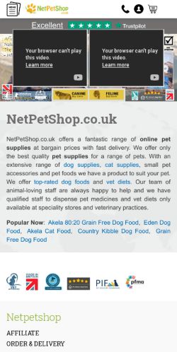 Mobile page screenshot