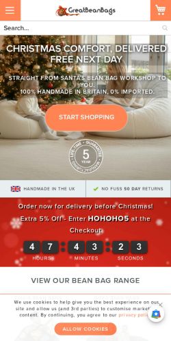 Mobile page screenshot