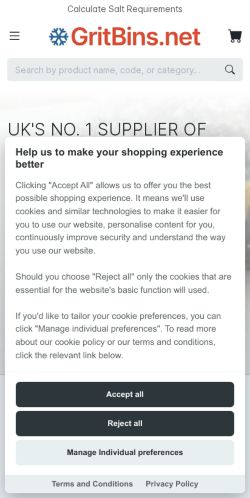 Mobile page screenshot