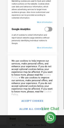 Mobile page screenshot