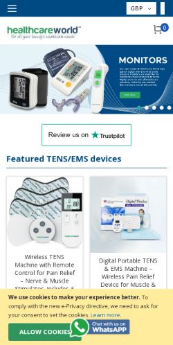 Mobile page screenshot