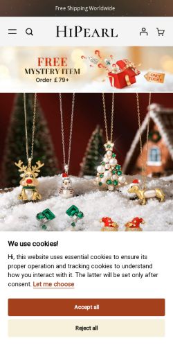 Mobile page screenshot