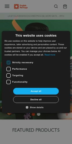Mobile page screenshot