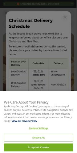 Mobile page screenshot