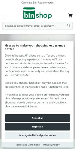 Mobile page screenshot