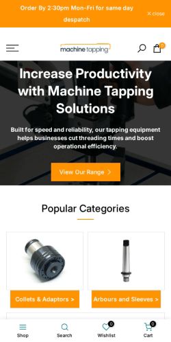 Mobile page screenshot