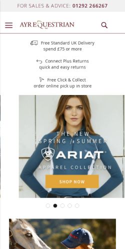 Mobile page screenshot