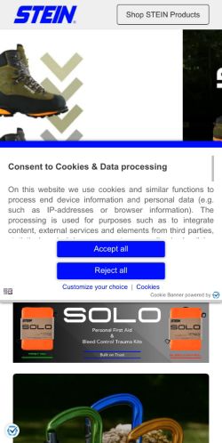 Mobile page screenshot